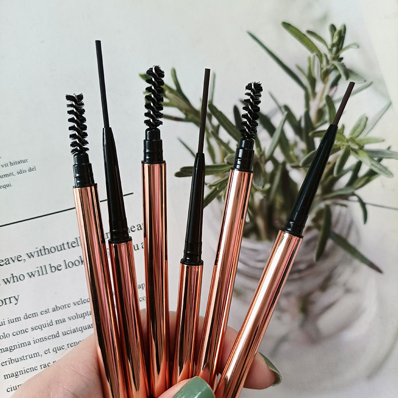 Create Your Own Brand Eyebrow Pencil Waterproof Double Headed Automatic Eyebrow Pencil
