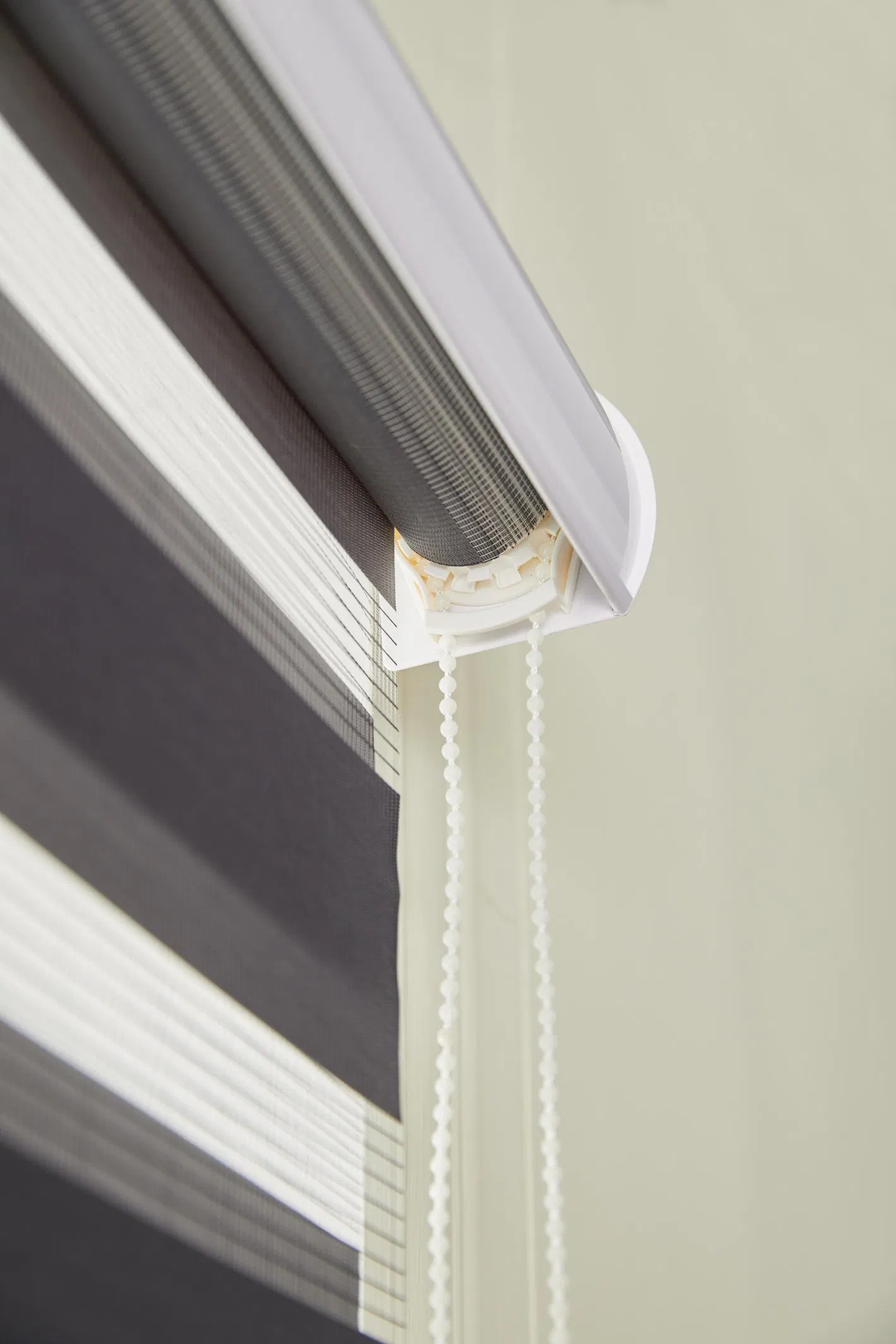 OEM Window Shade Polyester Fabric Roller Blind Day and Night Zebra Blind