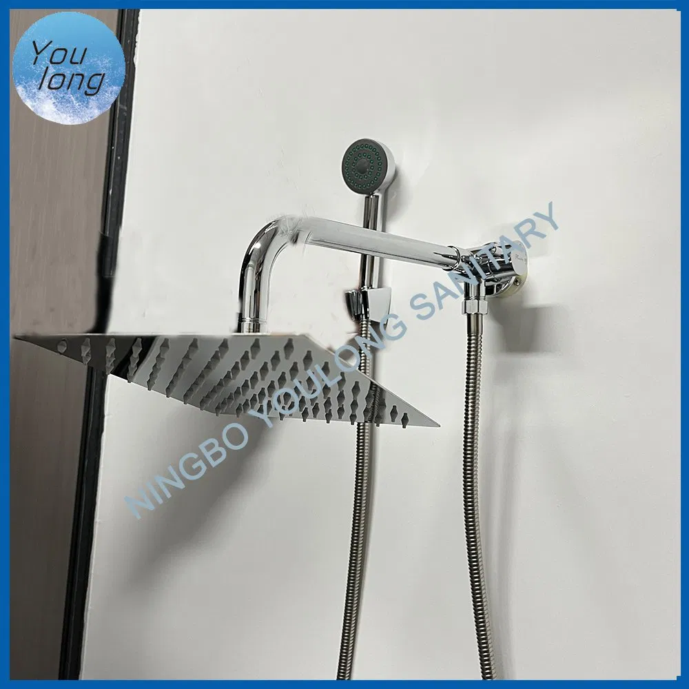 Bathroom Shower Arm Faucet with Diverter Shower Hand