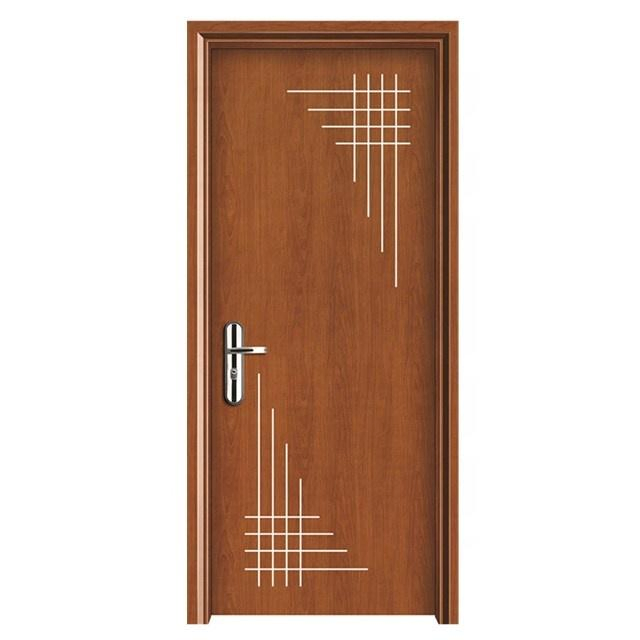 Глянцевые WPC двери для интерьера с рамой