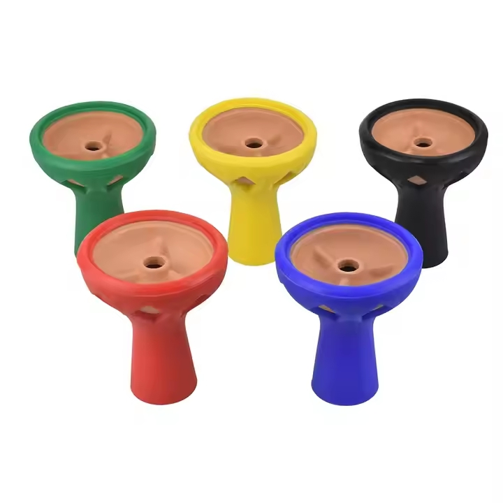 Factory Silicone with Clay Shisha Head Nargile Hookah Bowl Accessories