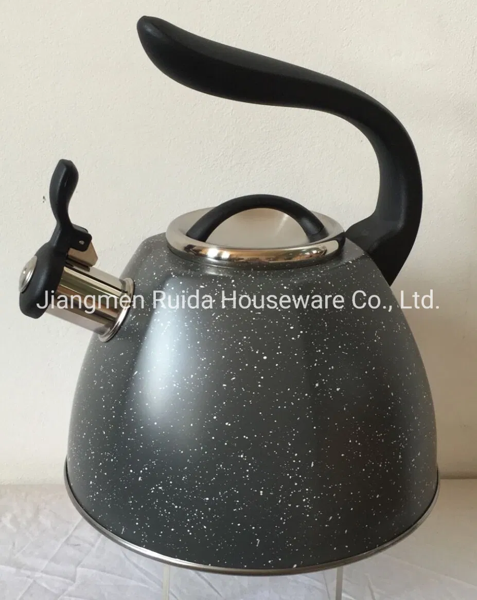 Stove Top Kettle for Sale 3.0L Stainless Steel Whistling Kettle in Color Painting