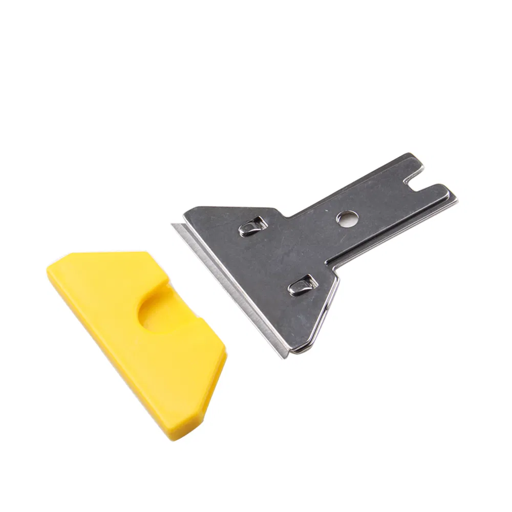 Stainless Steel Ceramic Hob Scraper Cleaning Scraper with Metal Blades