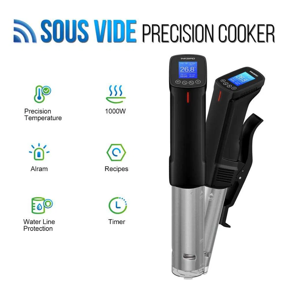 Inkbird Isv-100W 1000W Immersion Circulator WiFi with APP Control Sous Vide
