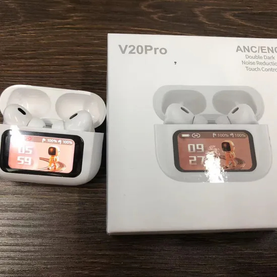 Super Hot Selling Earphone Air Touchscreen Noise Cancelling Headphones Anc/Enc with Gaming GPS Calendar Camera