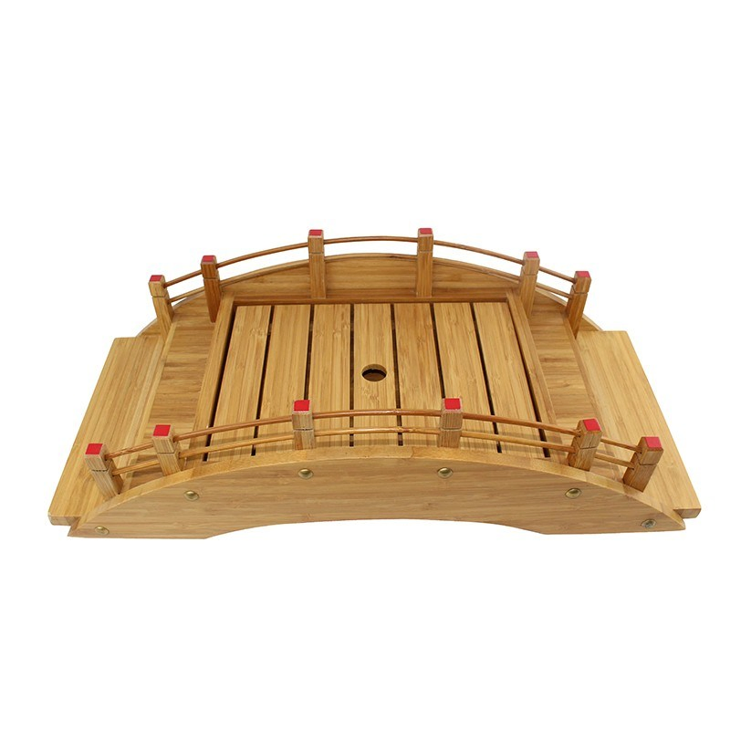 Japanese Style Wooden Sushi Bridge