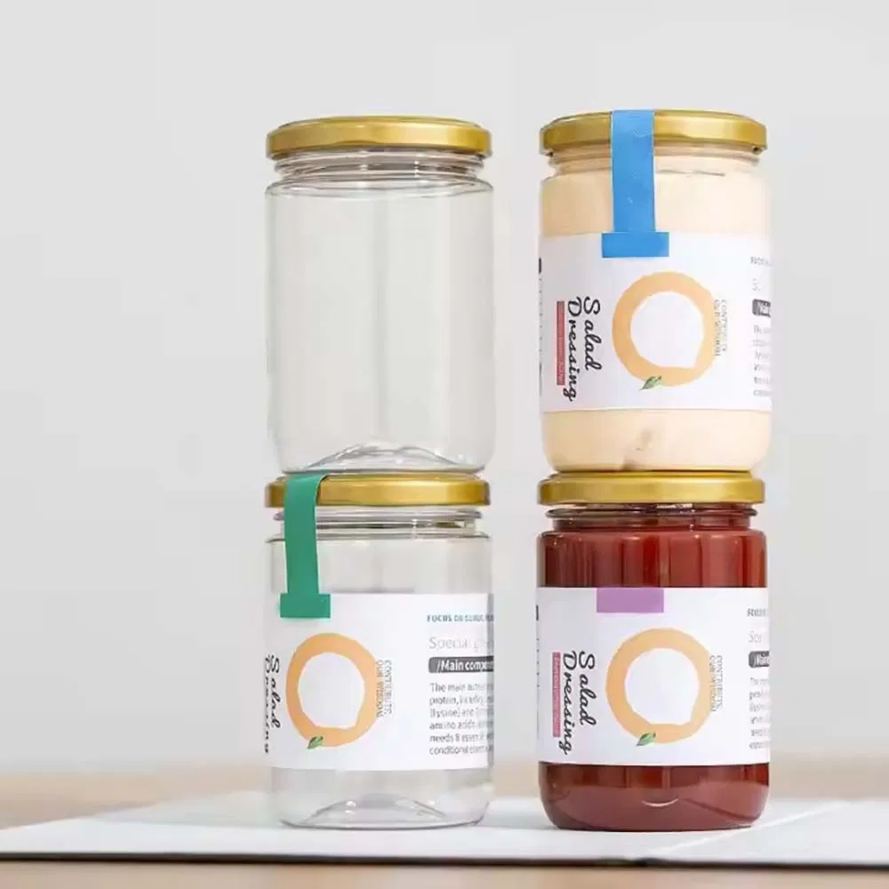 Cheap Recyclable Plastic Custom Wholesale Products Pet Mayonnaise Bottle Packaging