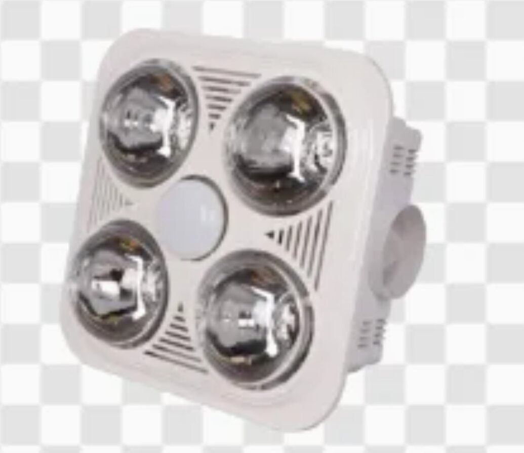 Multifunction Electric 3 in 1 Ceiling Bathroom Infrared Heater for with Light Fan