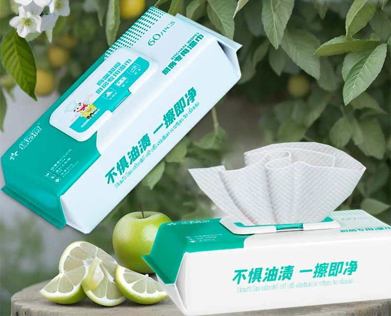 60cts All-Purpose Household Cleaning Wet Tissues for Quick and Easy Cleaning