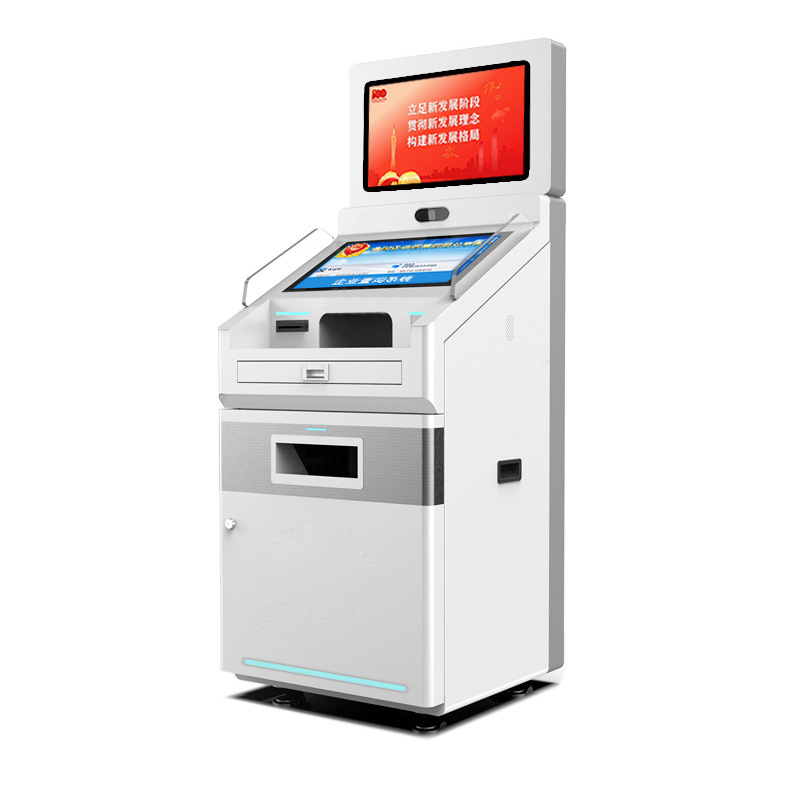 Self Payment Kiosk Fujitsu F53 ATM Machine Shopping Mall ATM with Cash Recycler Cash Dispenser Cash Acceptor