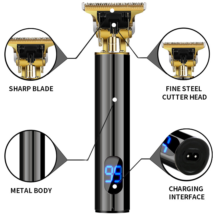 Professional Hair Clippers Hair Trimmer for Men Cordless Clippers for Stylists and Barbers Hair Cut Machine
