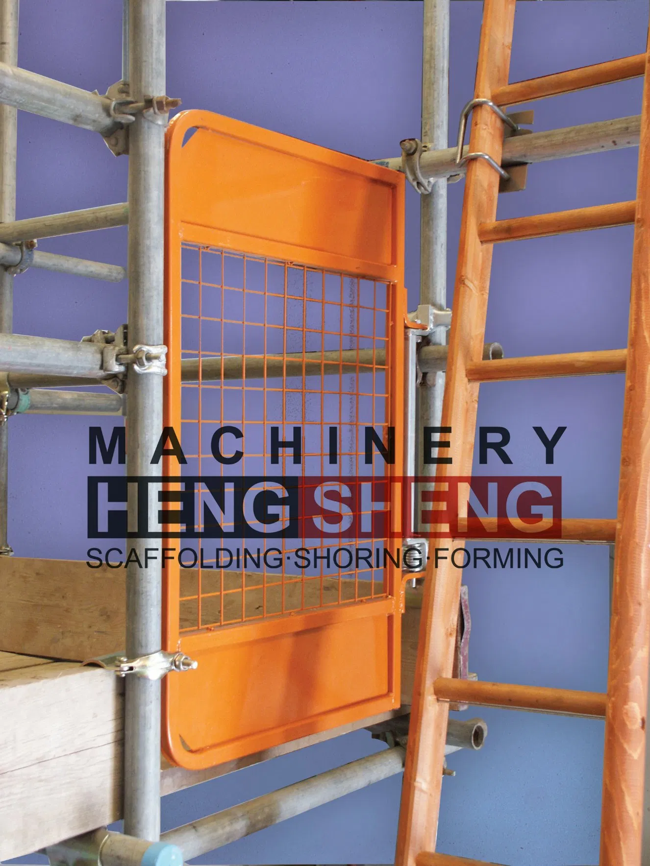 Ladder Access Safety Gate for Builder Protection