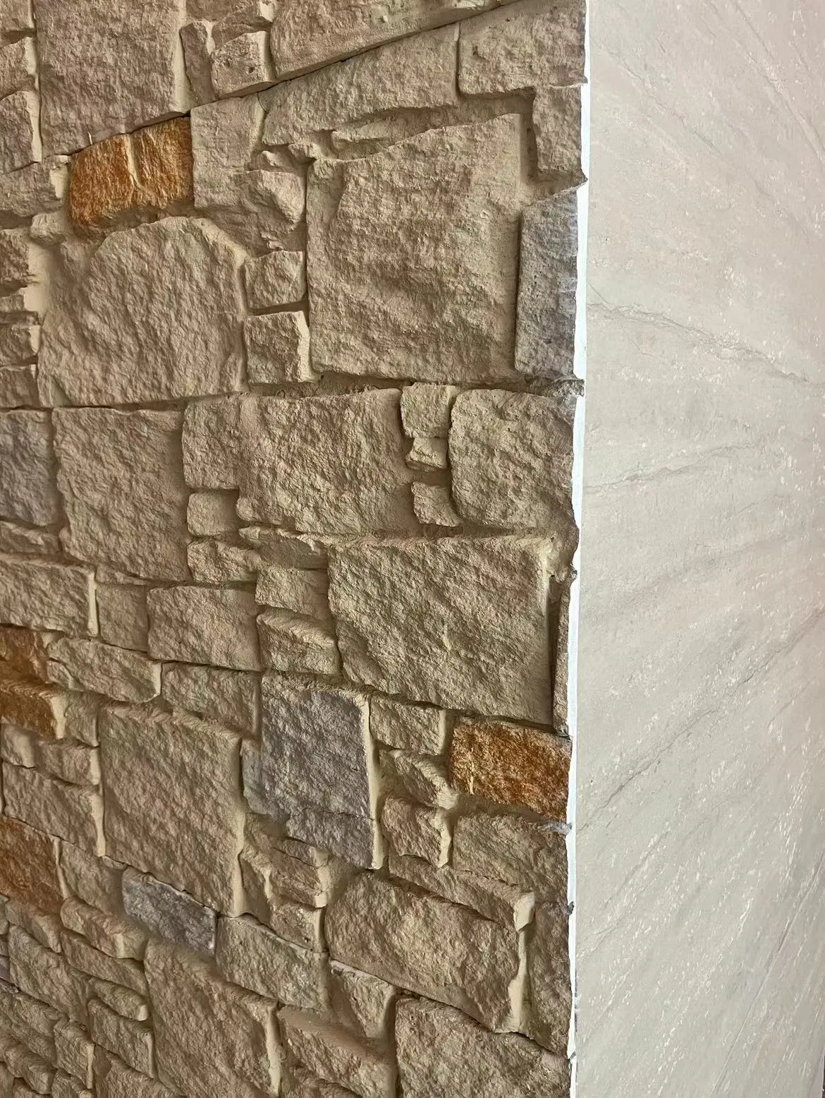 600*1200 Decorative Fireproof Decorative Flexible Stone