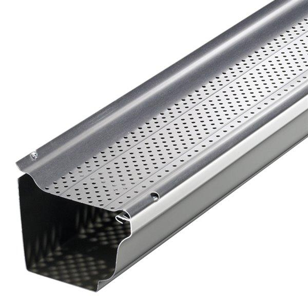 5inch 6inch Aluminum Leaf Guard Gutter Guard for Canada/USA