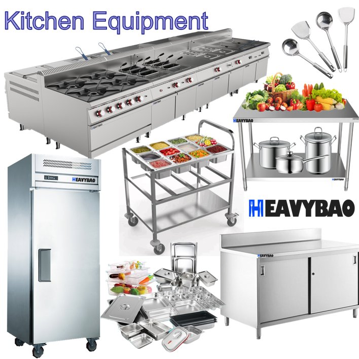 Heavybao Commercial Kitchen Equipment for Restaurant Appliances Hotel Kitchen
