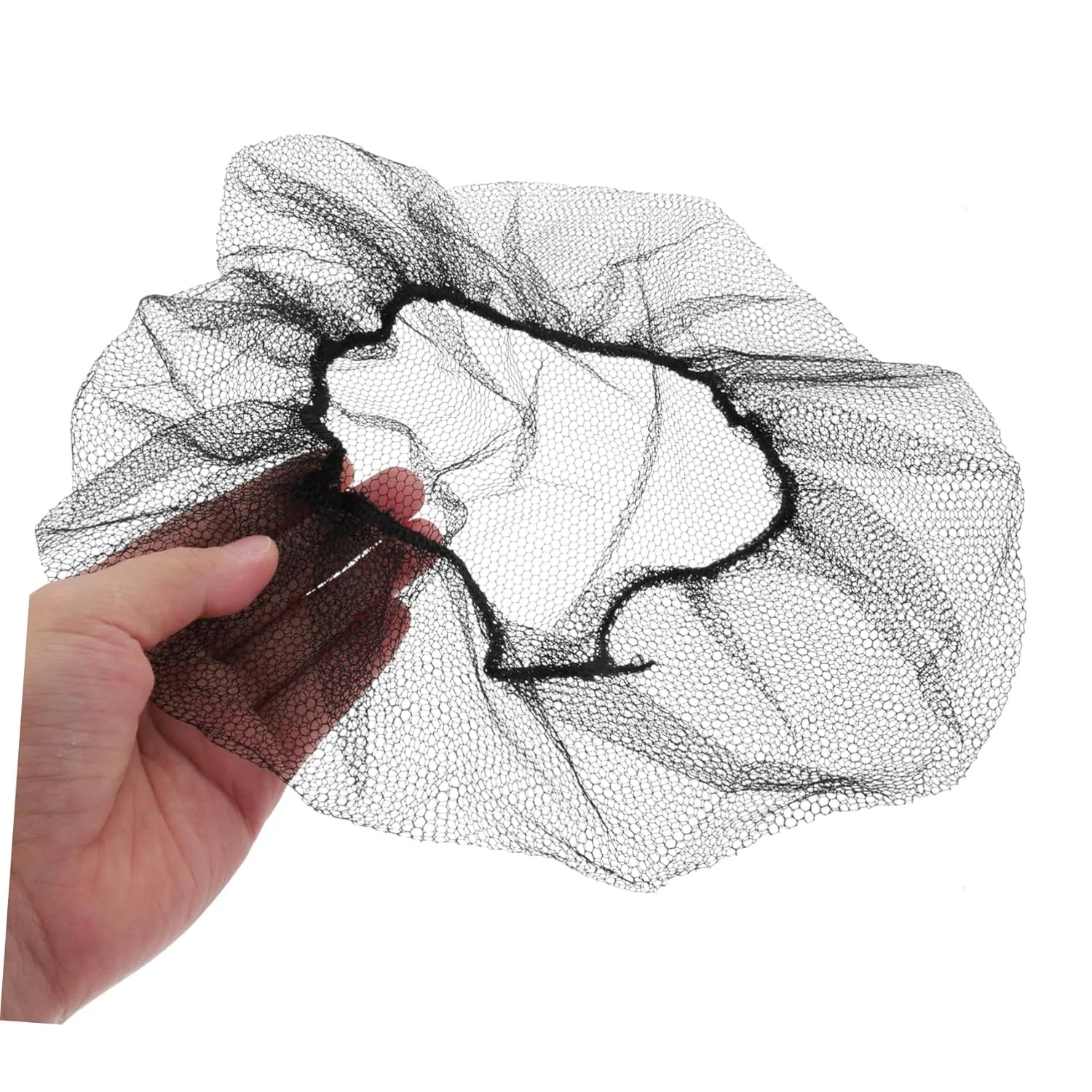 Factory Direct Price Bulk Hot Sale Nylon Mesh Hairnet Cap Chef Cap