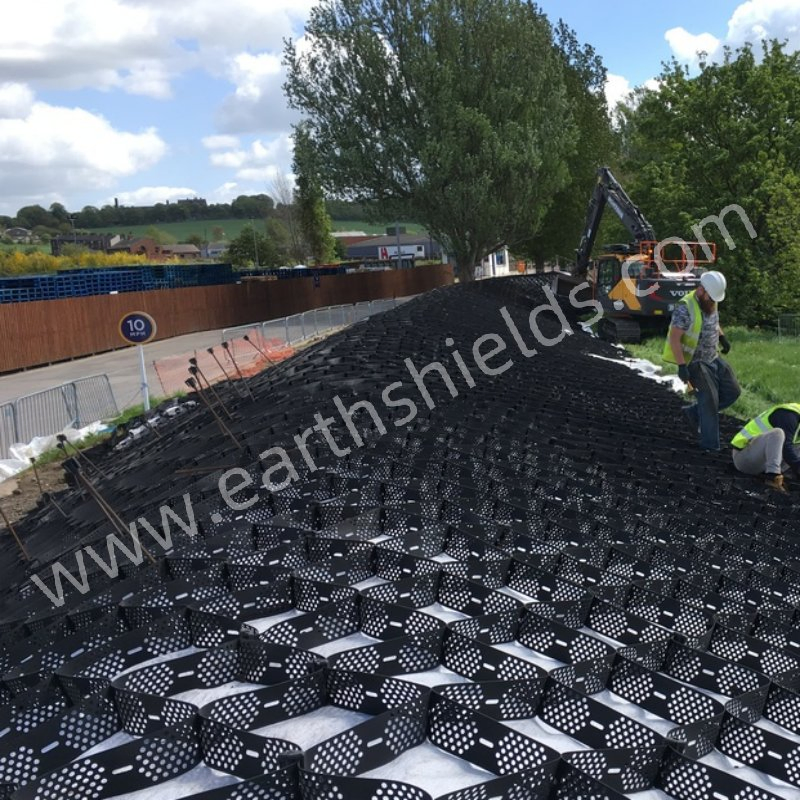 Soil Stabilization HDPE Honeycomb Gravel Paver Geocell