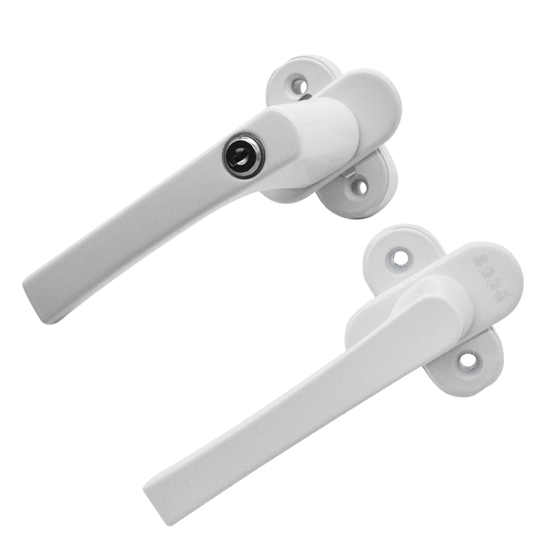 Charmo PVC Window Handle - Tailored Size with Aluminum and Glass