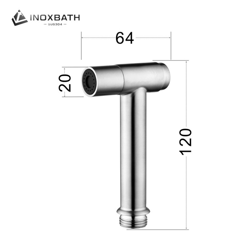 Биде-спрей Shattaf из нержавеющей стали, ручной