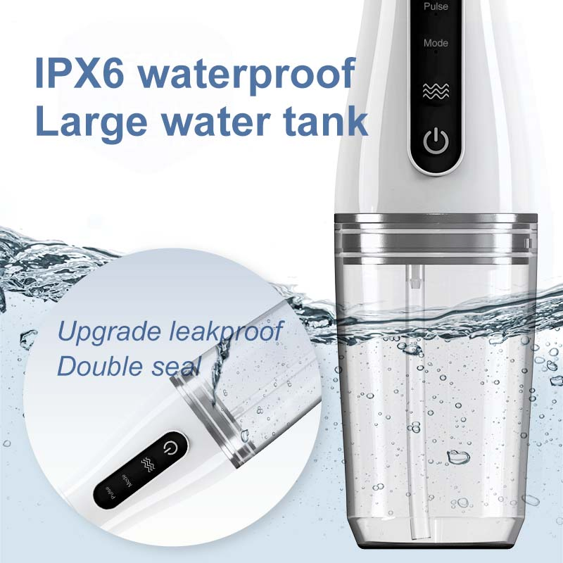 3 Gear Mode Cordless Electric Oral Irrigator 220ml Waterproof Water Tank Dental Water Jet Teeth Cleaner Dental Water Flosser
