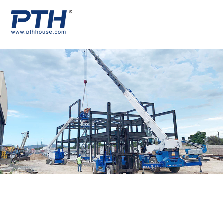Three Story Steel Structure for Office Building