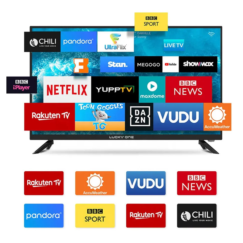 Cheap Price 43 Inch Smart TV 4K HD FHD UHD Android 24 32 40 43 50 65 Inch LCD LED TV Television