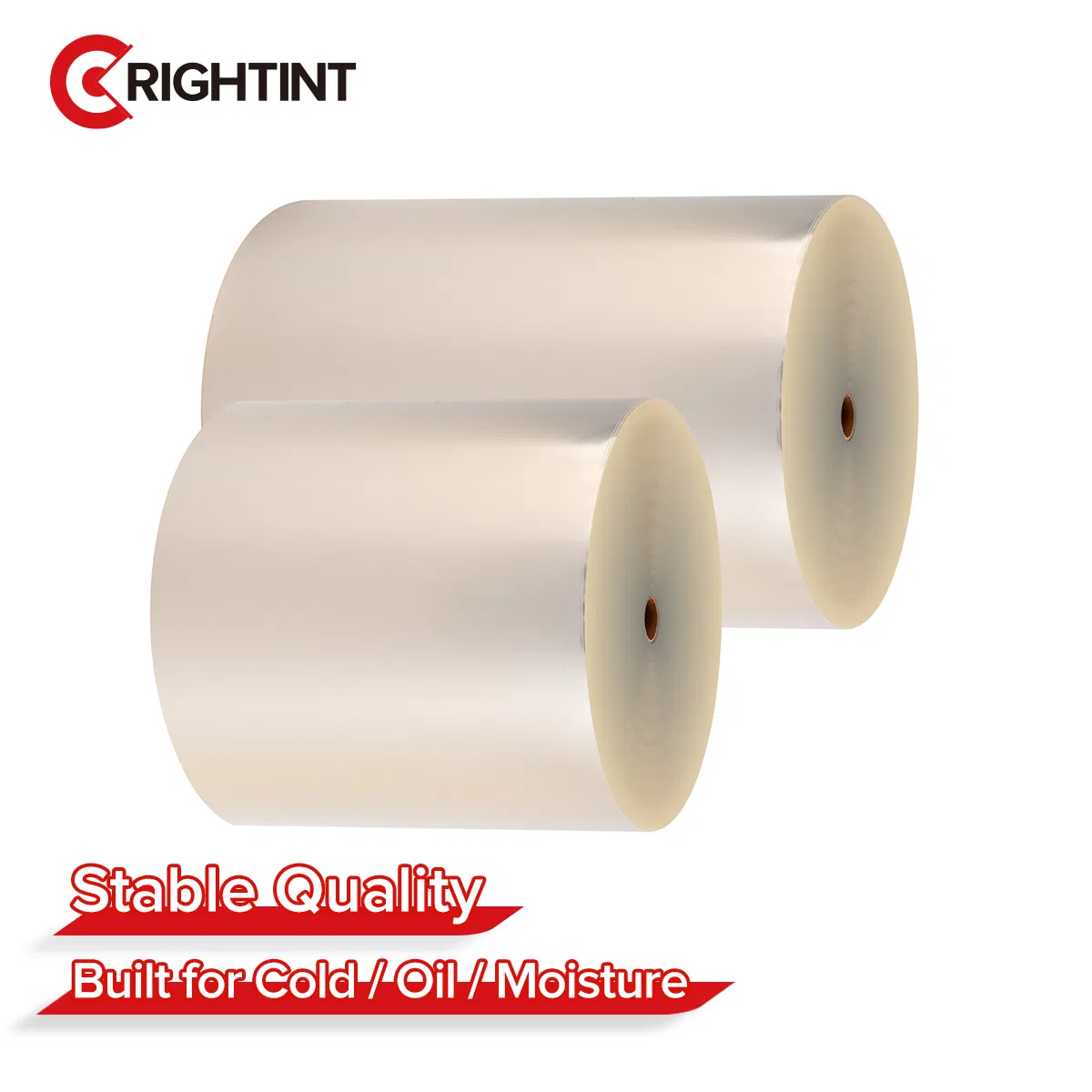 Transparent PP Labelstock for Cosmetic and Daily Chemical Labels