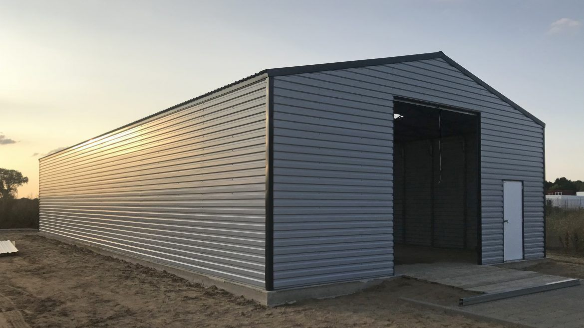 Prefabricated Steel Frame Building Metal Power Frame Structural Garage
