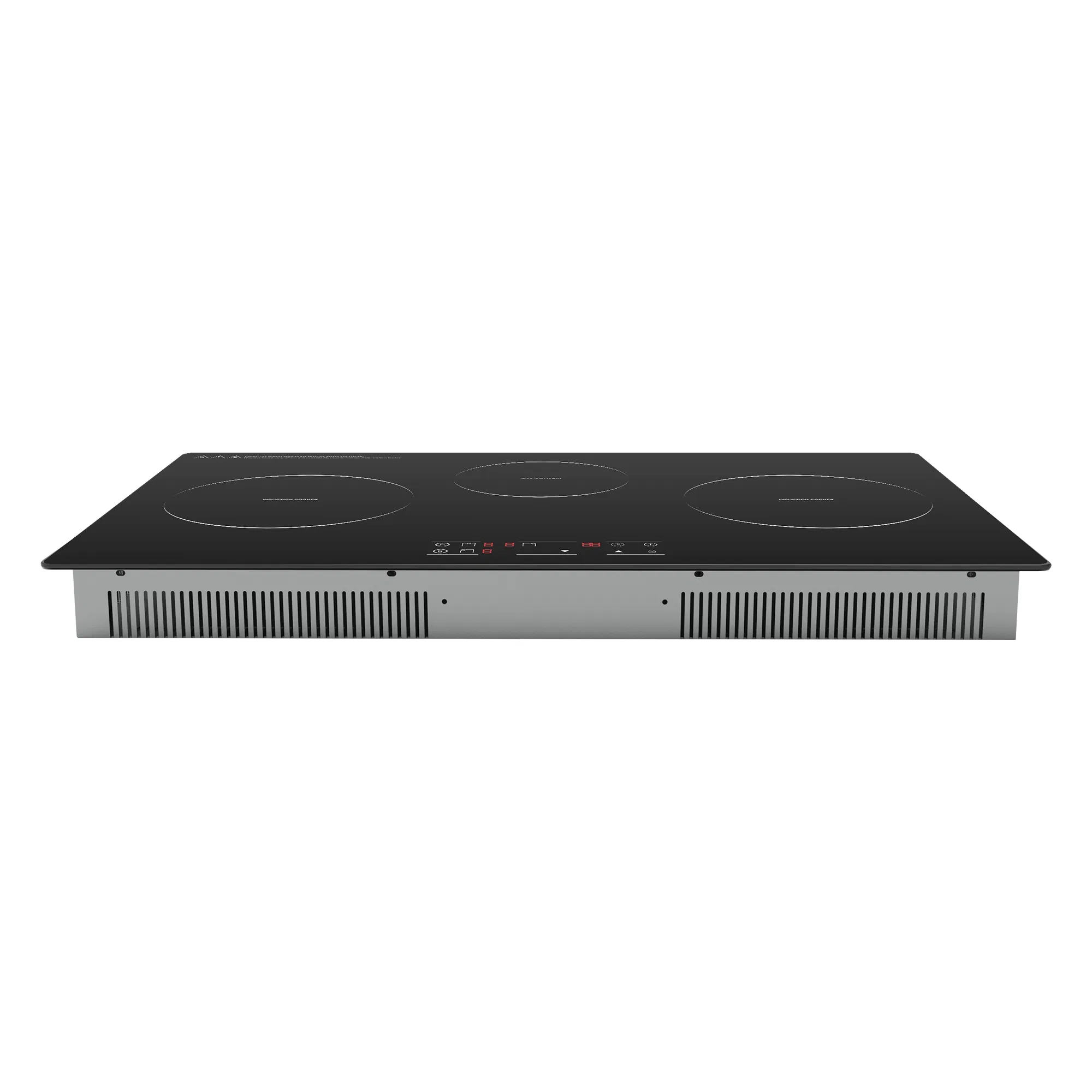 Versatile Electric Induction Cooktop with 3 Powerful Burners