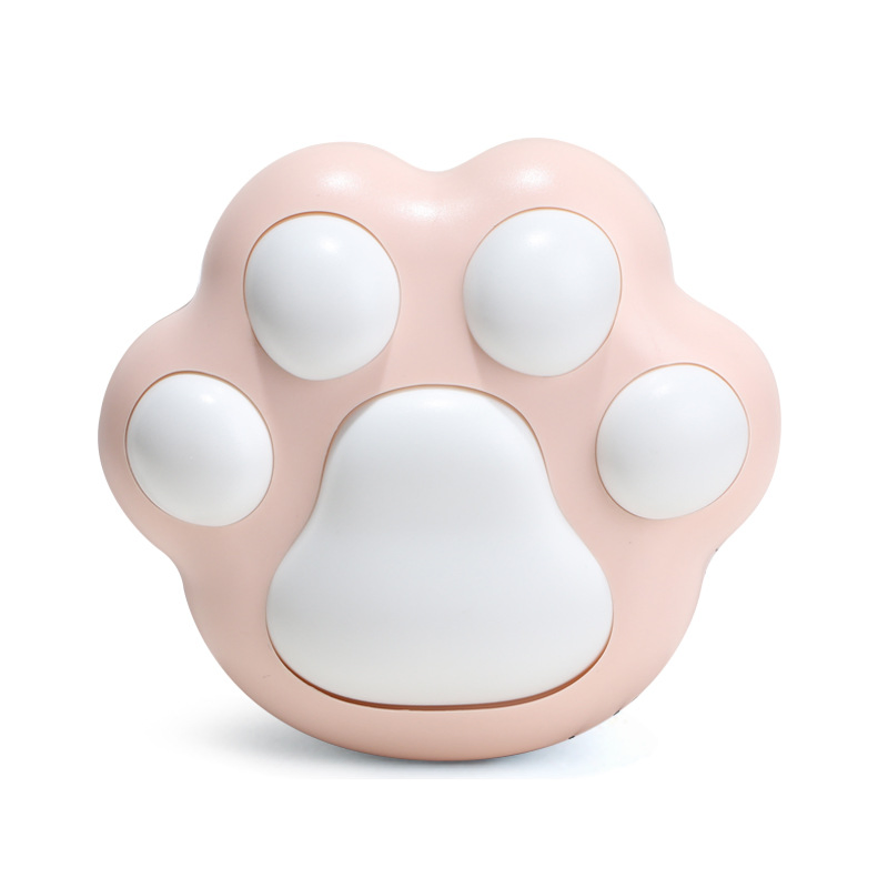 Factory Direct Portable Compact Cartoon Cute Fun Cat Paw Rechargeable Hand Warmer