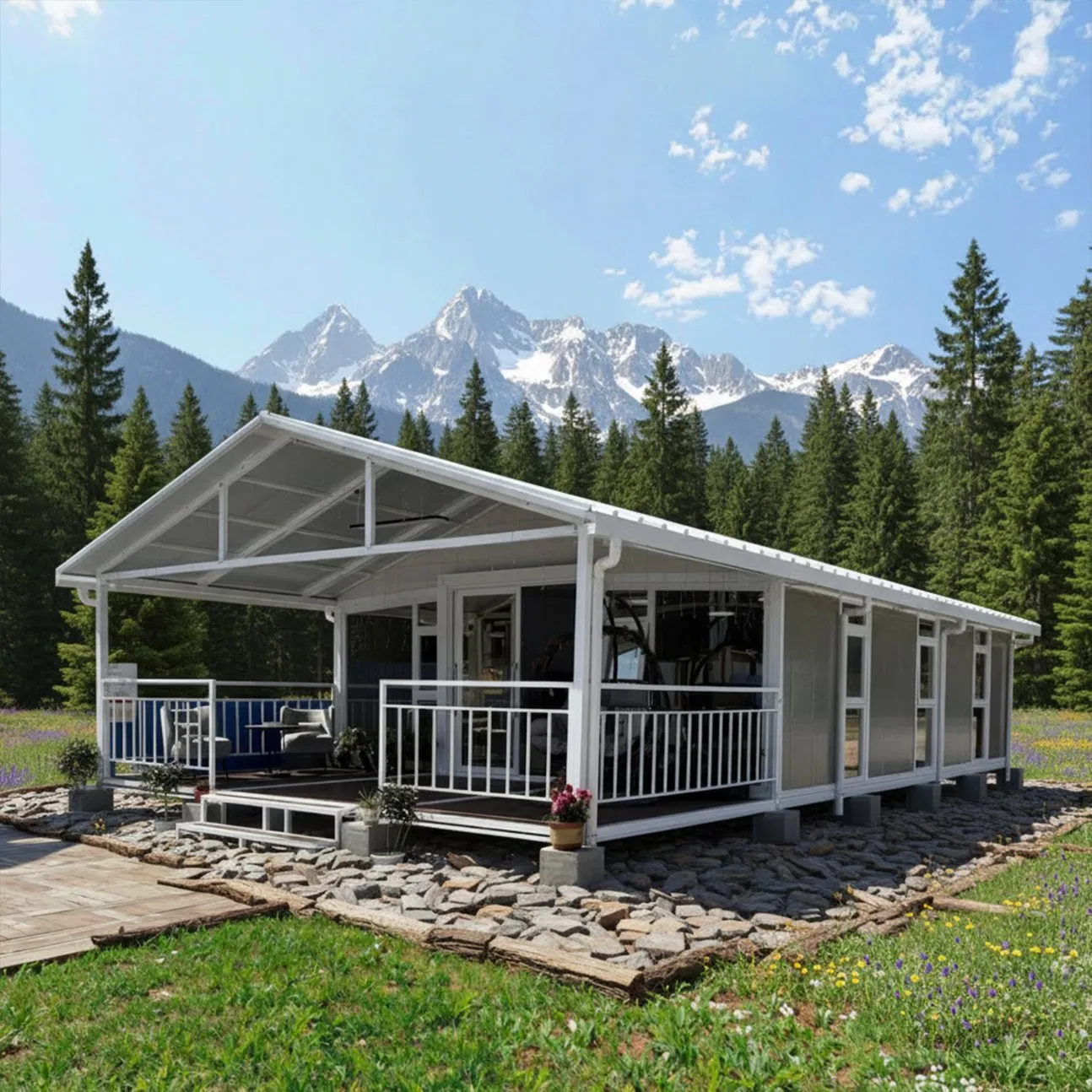 Factory Customized Prefabricated Structure Mobile Folding House Sleeping Container House Hotel Office Warehouse Customized Expandable House