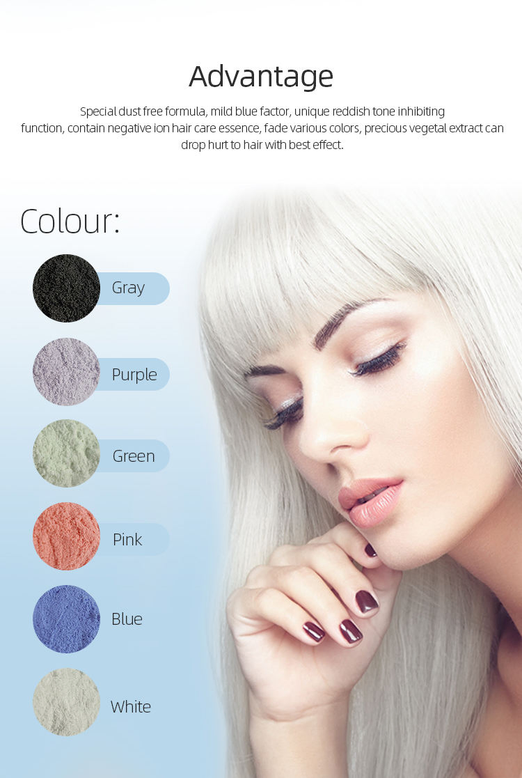 Strong and Fast Bleaching Effect Bleachme Hair Bleach Powder 500g in Box