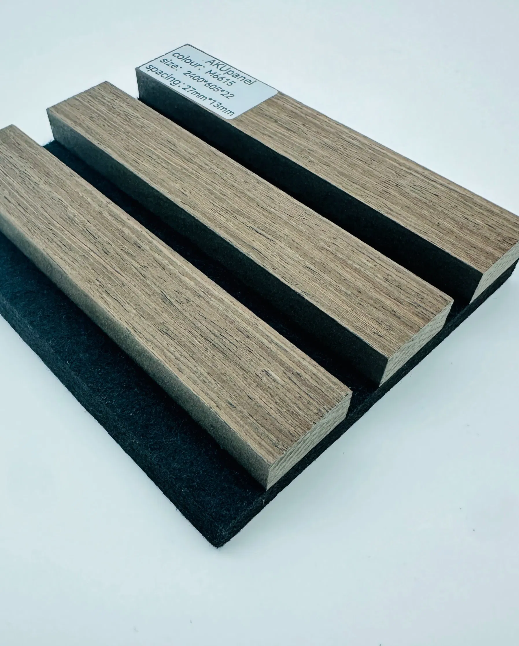 Akupanel Wood Acoustic Panel Akustik Panel Solid Wood Slat Acoustic Panels for Wall and Ceiling Decoration