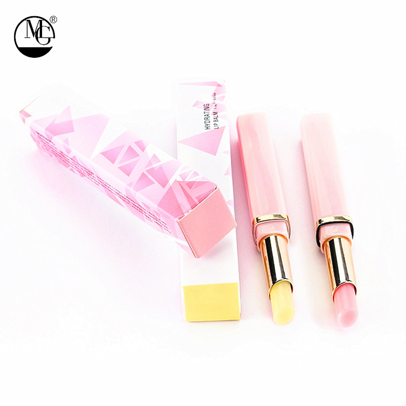 Private Label Custom Your Own Logo Vegan Moisturizing Natural Pink Lip Balm