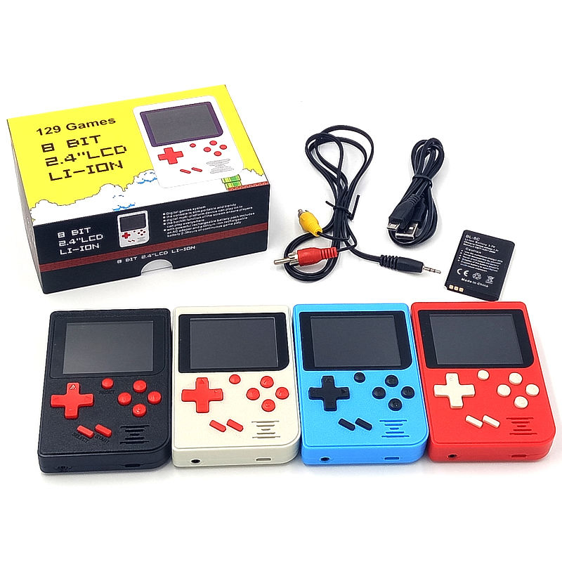 Factory Wholesale Video Juego Game Sup Videojuego Mini TV Game Console Handheld 8 Bit Color Game Closed Color Box Gc27