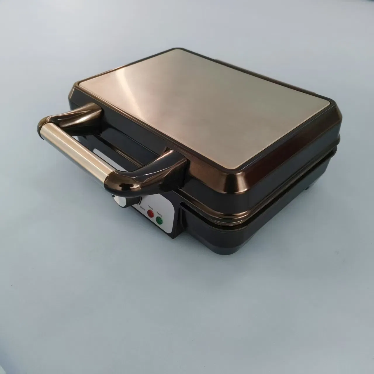 Double Non-Stick and Stainless Steel Waffle Makers for Elegant Kitchen Use with Adjustable Temperature