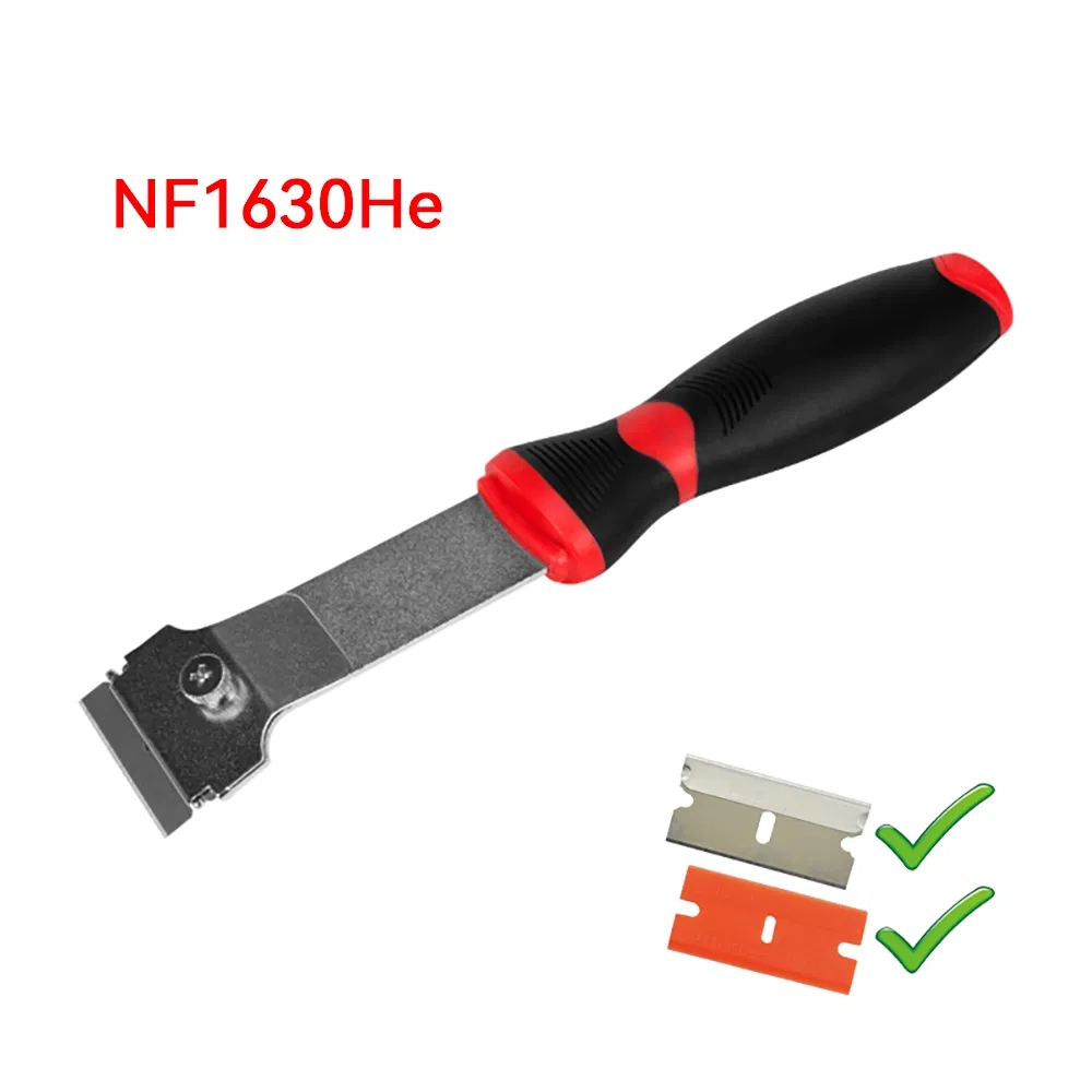 Hautine Scraper Plastic Razor Scraper with Metal Blades or Plastic Blades
