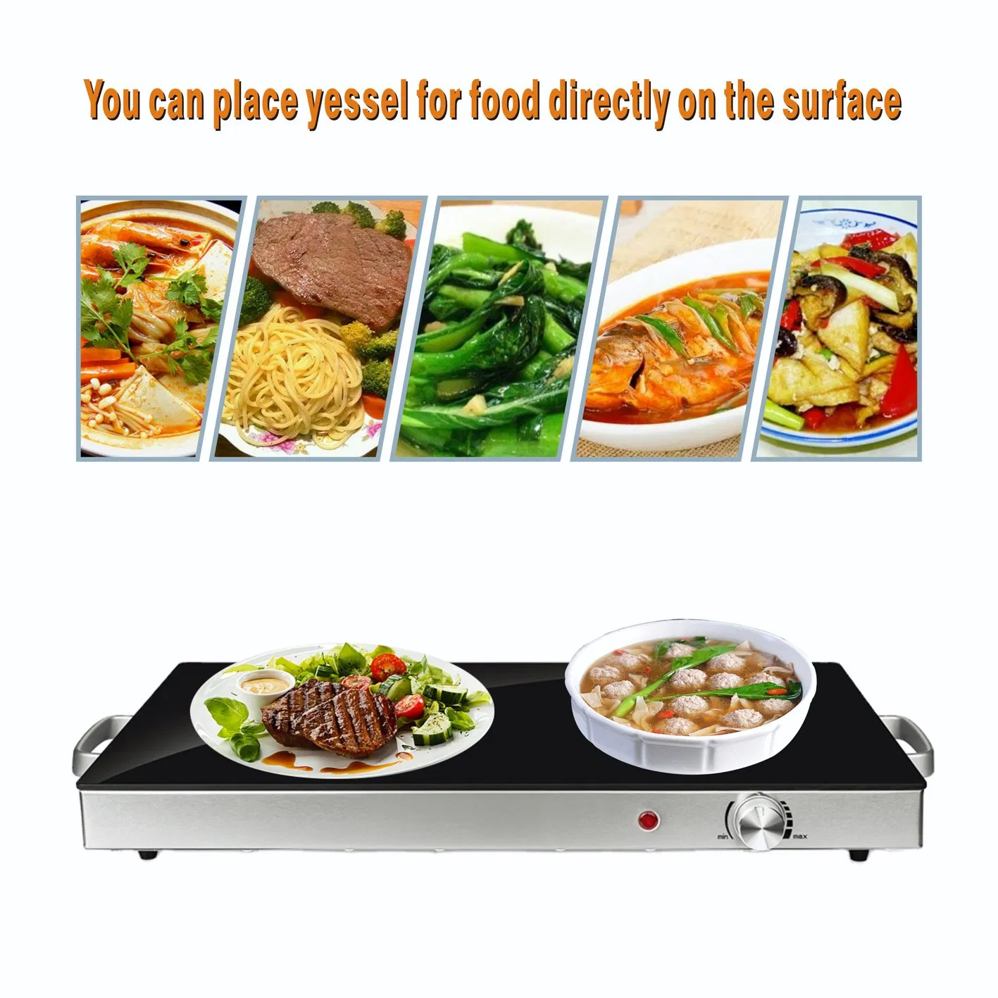 Commercial Hotel Buffet Food Warmer Equipment Stainless Steel