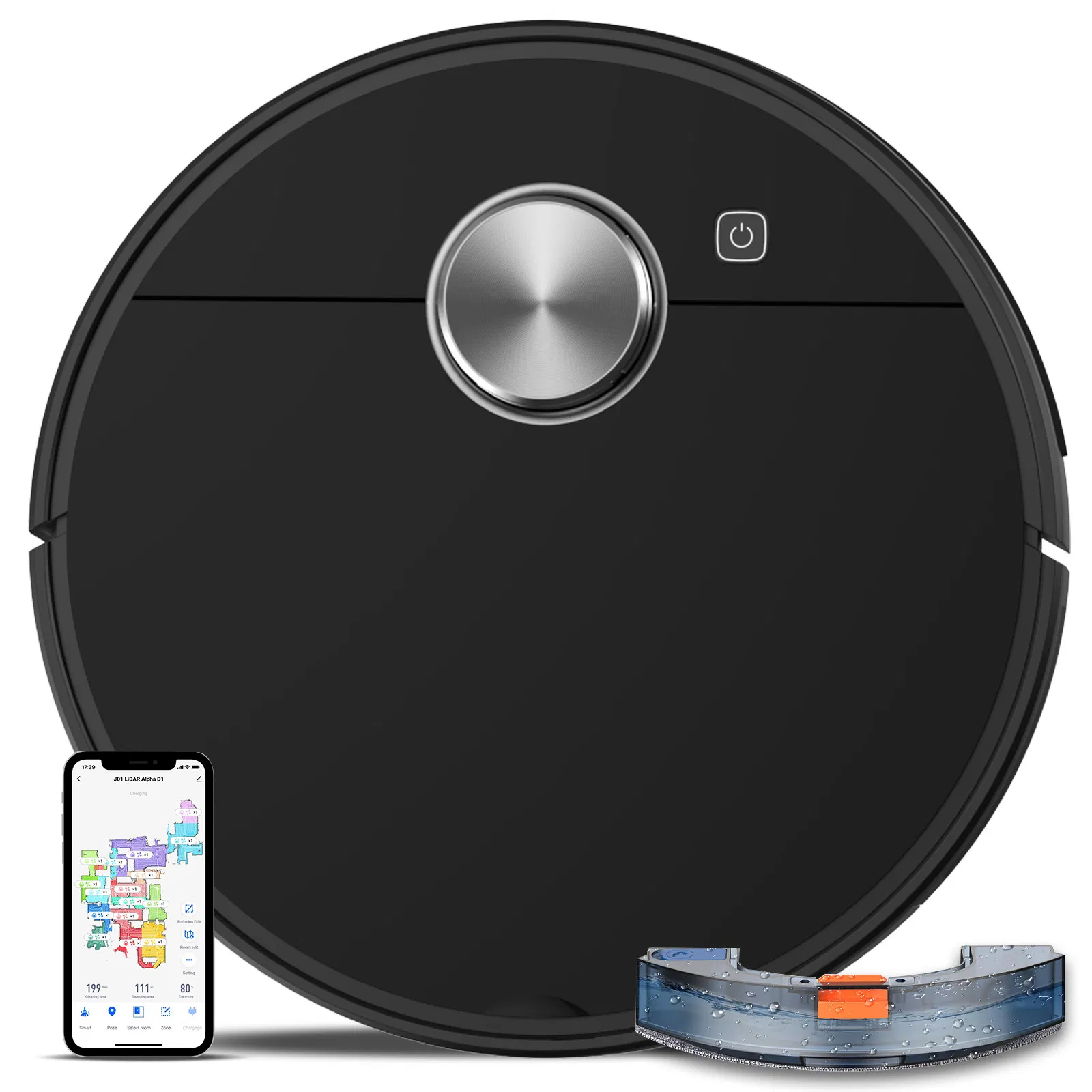 Smart Vacuum Robot Automatic Recharge Voice Control Sweeping Robot