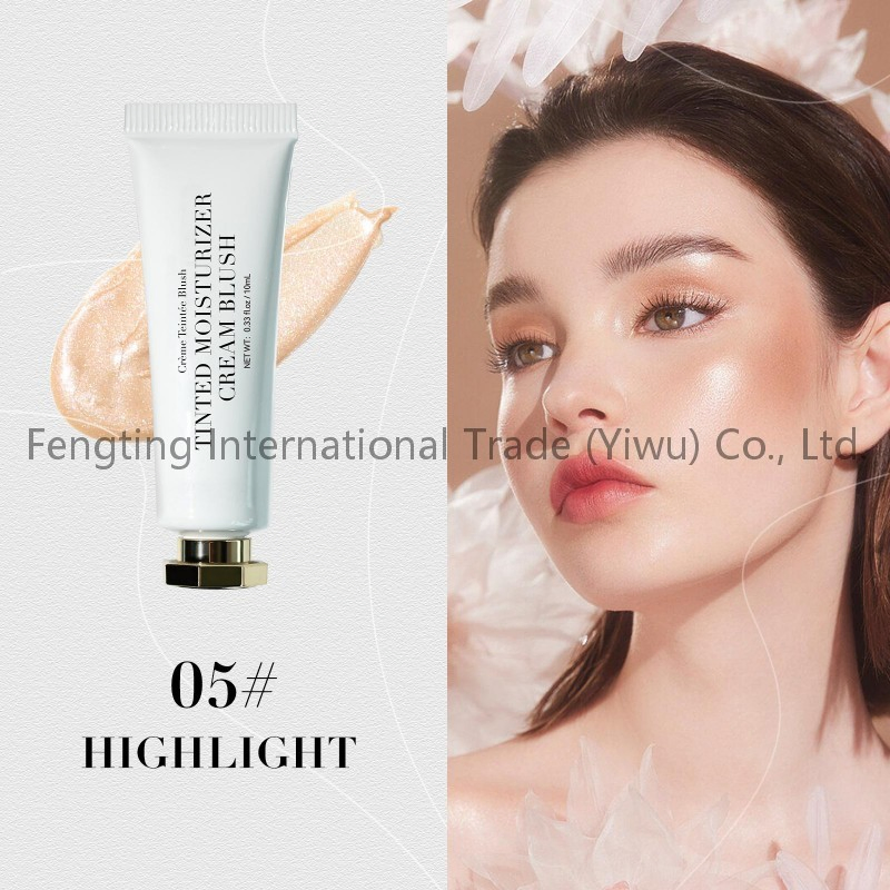 Light Sheer Liquid Blush Excellent Color Payoff Creamy Matte Hydrating Non-Greasy Face Cream Contouring Highlighting Herbal Blush