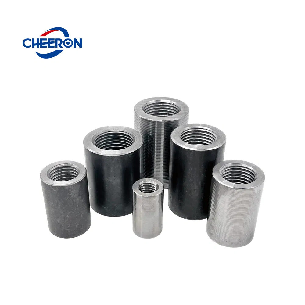 50mm Rebar Sleeve Mechanical Connector Economical 45#Carbon Steel Rebar Coupler Price