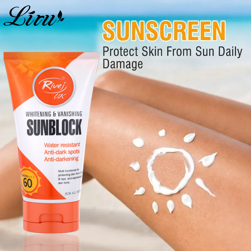 Rivej SPF60 Vanishing Sunblock for All Skin Types