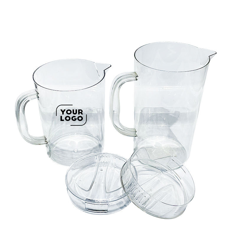 Restaurant Serving Tray Food Grade Plastic Tumbler Tea Cup Water Juice Filter Pitcher Jug Reusable