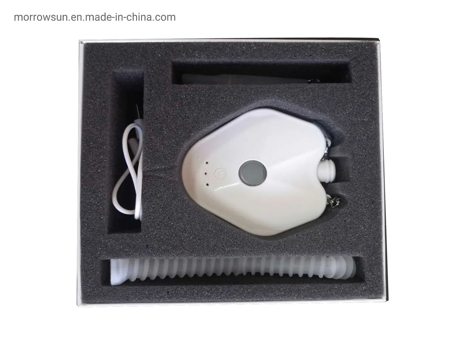 Portable Cordless Intelligent Anion Function Wind Speed Adjustable Mask Air Cleaner with USB Cable