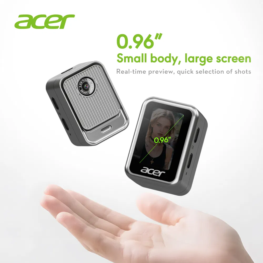 Portable 1080P Mini Digital Video Camera Retro with Key Chain Lanyard 0.96 Inch