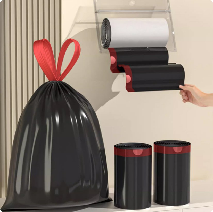 Durability Garbage Separation Thickened Heavy Duty Plastic Flat HDPE Garbage Bag