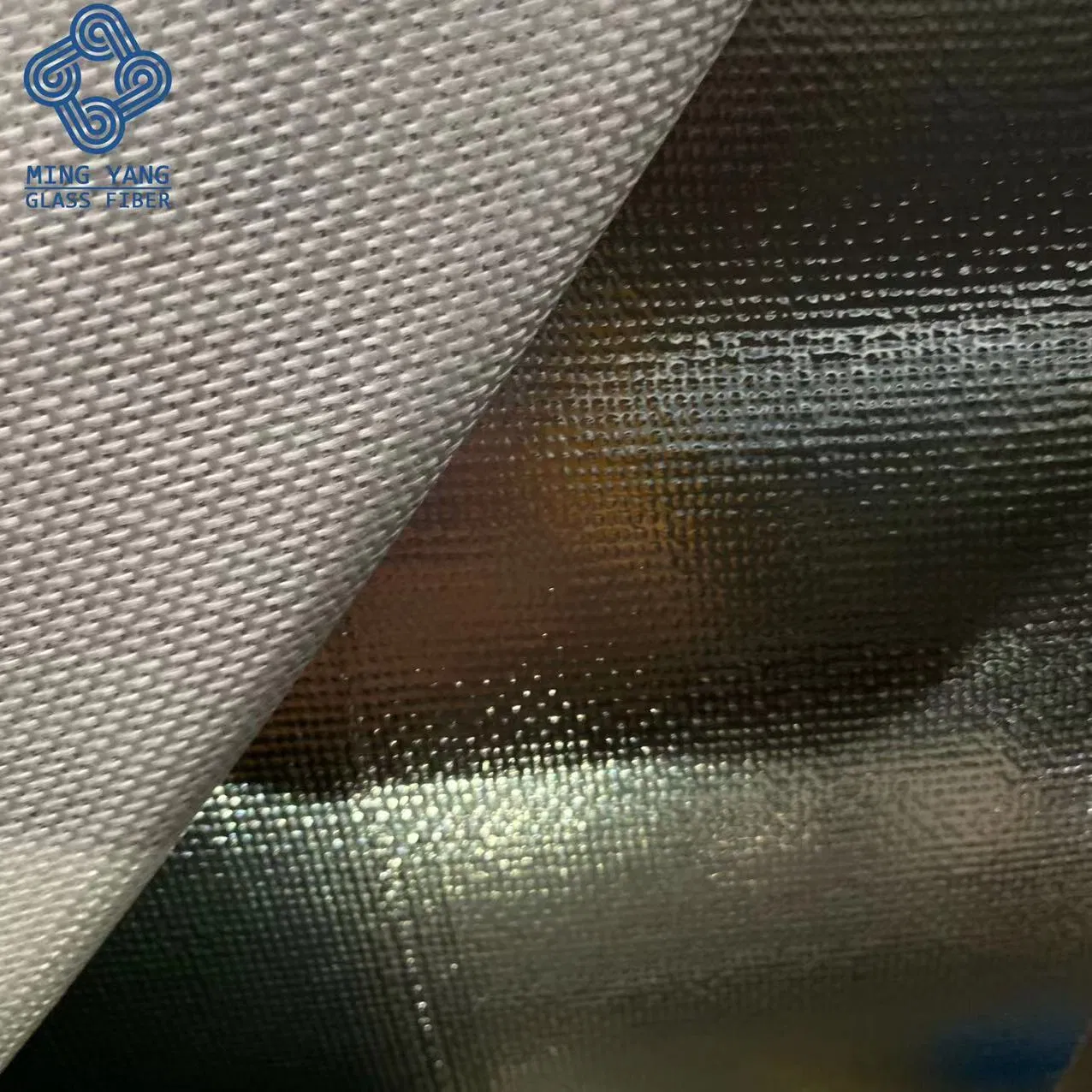 Heat Resistant Water&Fire Proof Aluminium Foil Coated Glass Cloth Fiberglass