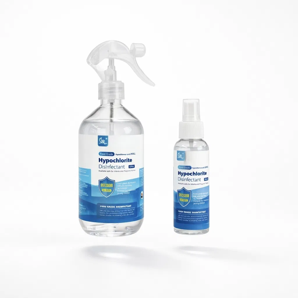 Hypochlorous Acid Solution Alcohol Free 99.99% Germ Killing Power Food Grade Suitable for Allergies Skin Friendly