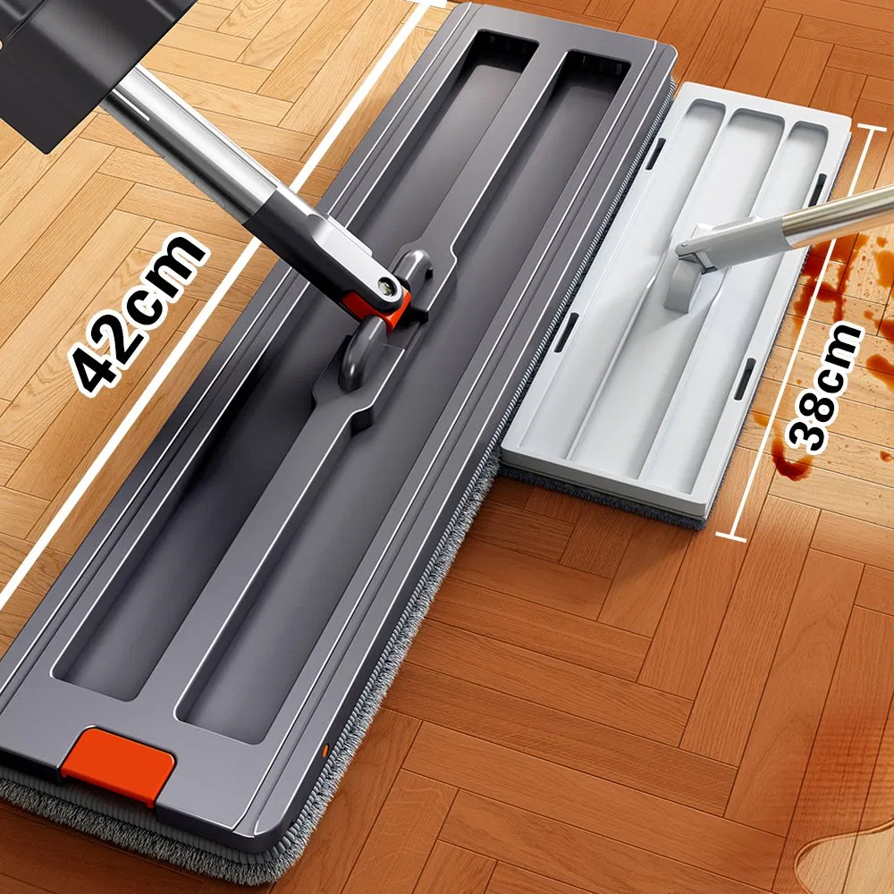 Heavy-Duty Household Mop with Ergonomic Stainless Steel Grip