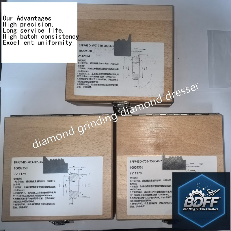 Diamond Blade for Precision Slotting and Cutting of Hardened Steels